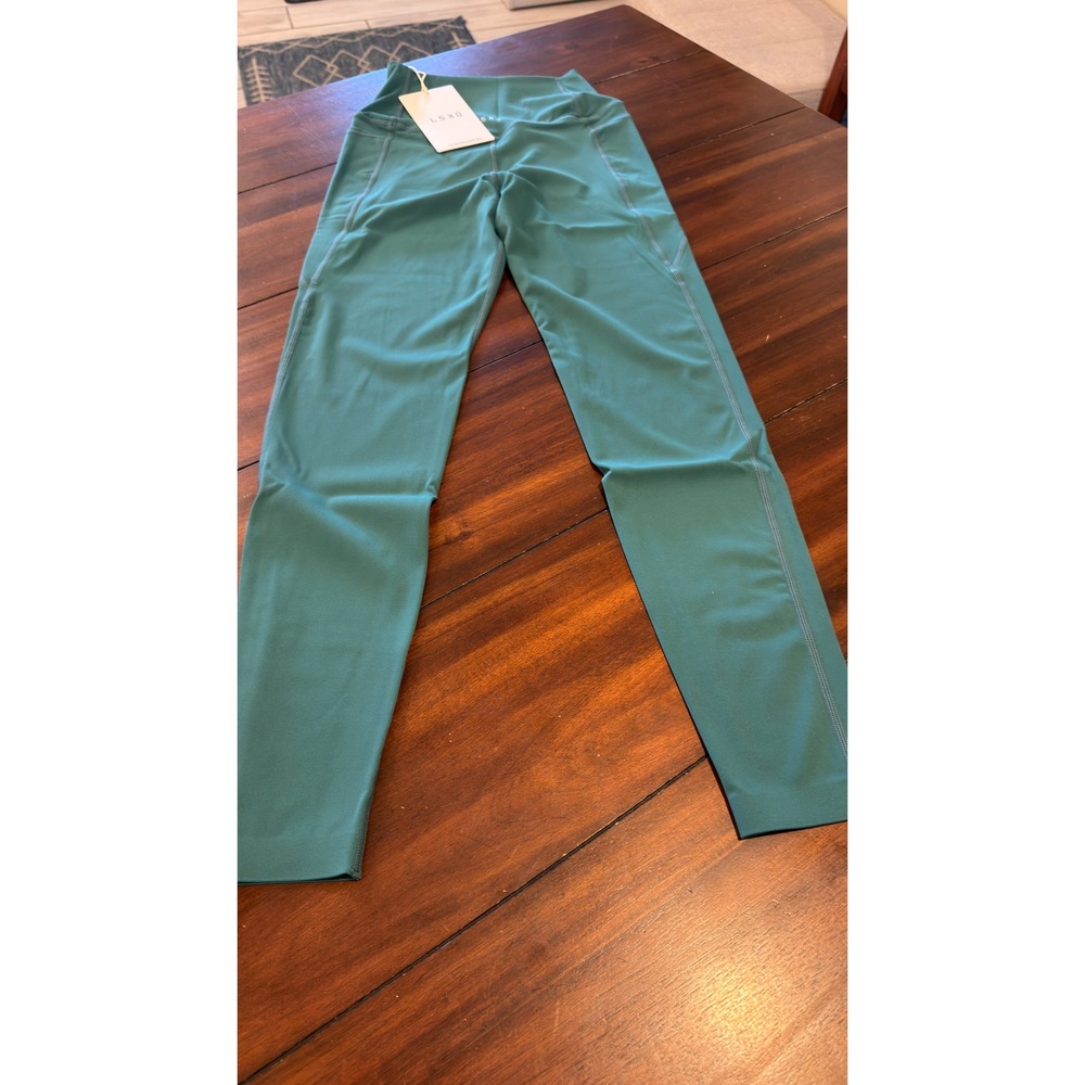 LSKD Elixir Ultra High-Rise Full Length Legging Pockets Teal Women's Small NEW